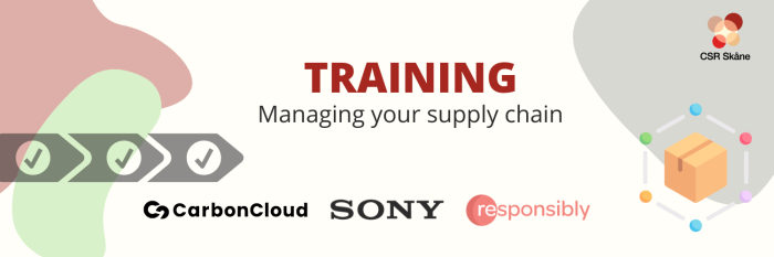 29 September: How do you best manage your supply chain?